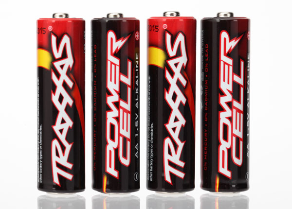 Traxxas AA 1.5V Alkaline Batteries (4)