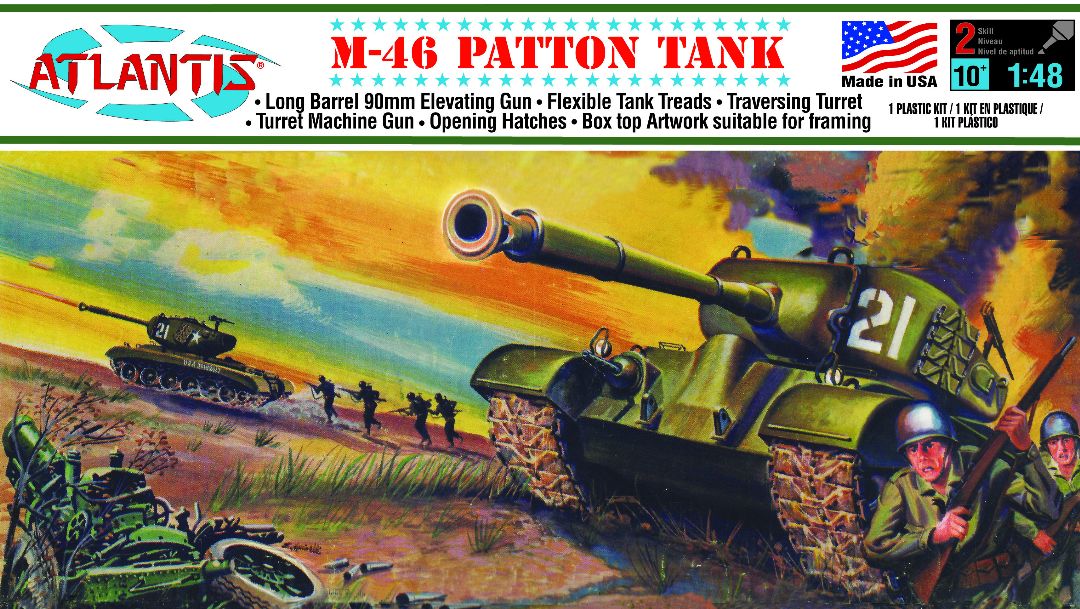 Atlantis US M46 US Patton Tank
