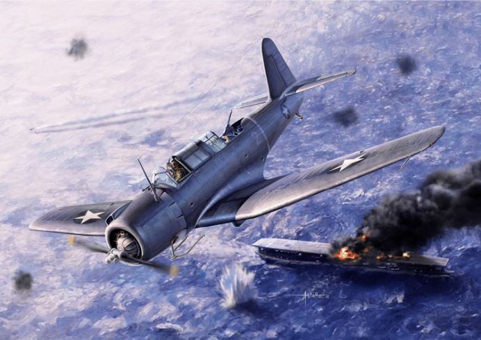 Academy 1/48 SB2U-3 Vindicator "Battle of Midway"