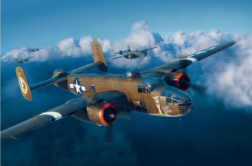 Academy 1/28 B-25J Mitchell "Glazed Nose" Academy 1/28 B-25J Mitchell "Glazed Nose"