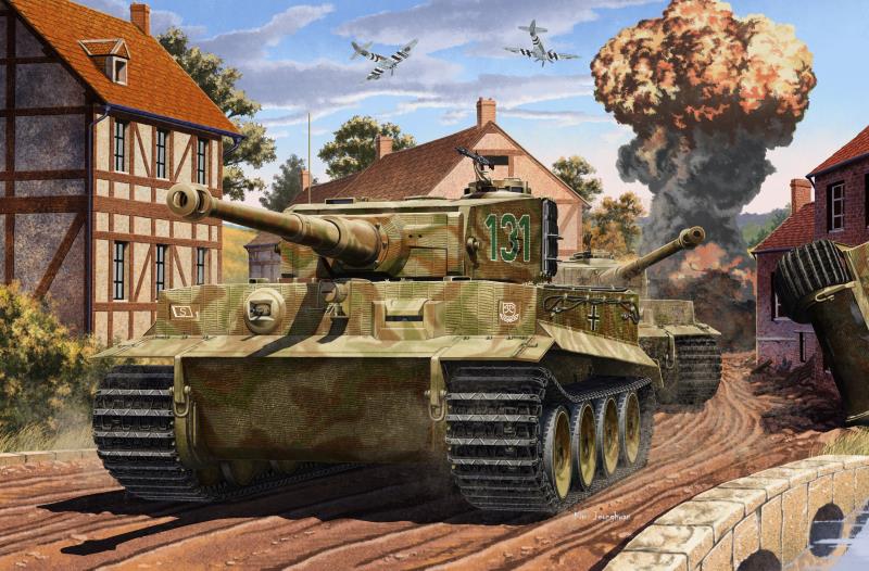 Academy 1/35 TIGER-I MID VER. "Anniv.70 Normandy Invasion 1944"