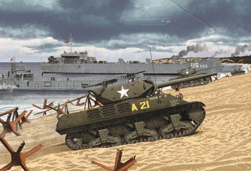 Academy 1/35 US ARMY M10 GMC "Anniv.70 Normandy Invasion 1944"