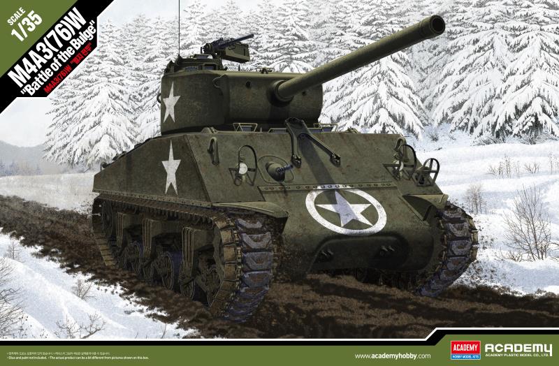Academy 1/35 M4A3 (76)W "Battle of Bulge"