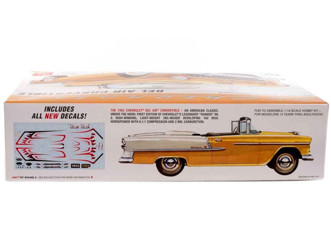 AMT 1955 Chevy Bel Air Convertible 1/16 (Level 3)