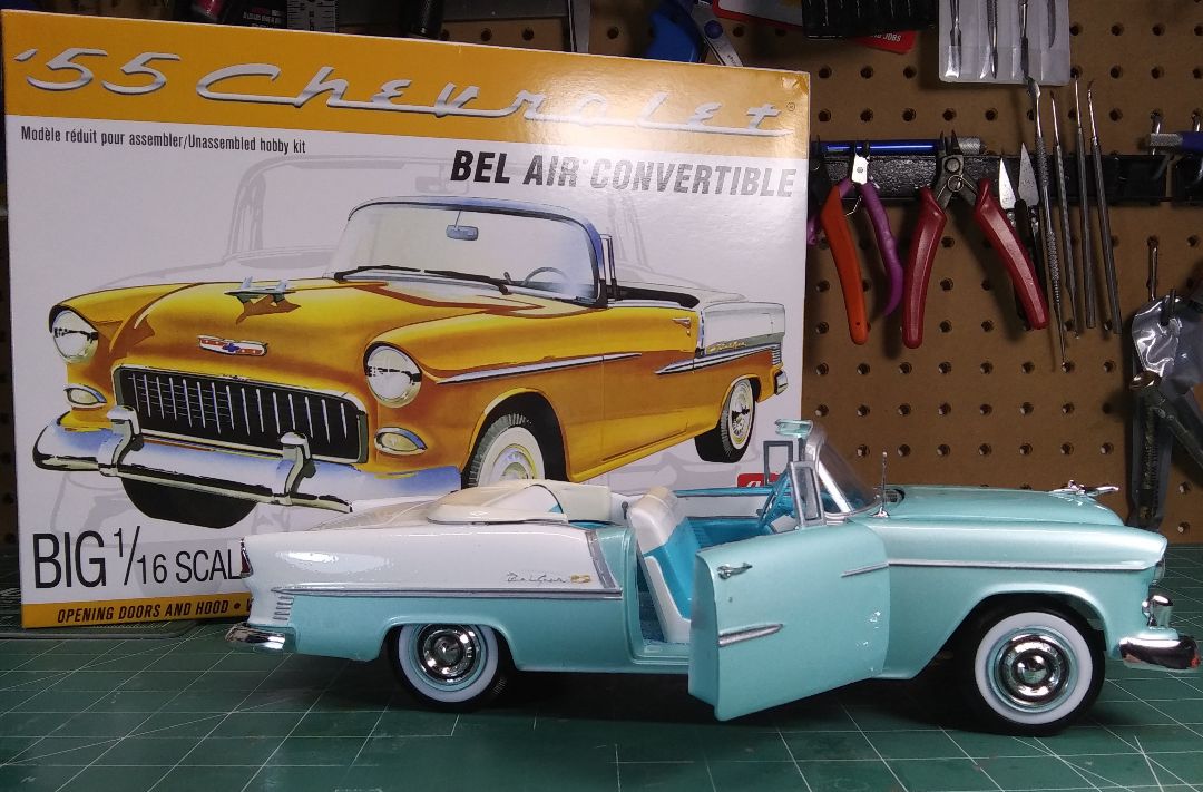 AMT 1955 Chevy Bel Air Convertible 1/16 (Level 3)