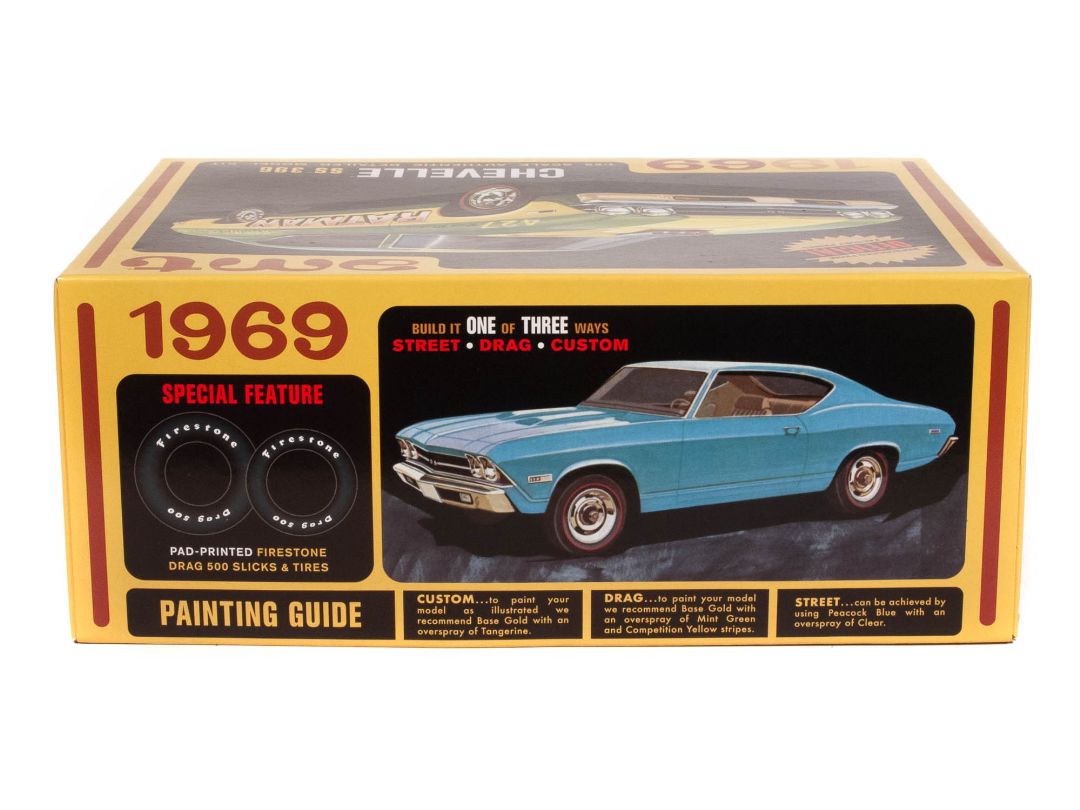 AMT 1969 Chevy Chevelle Hardtop 1/25 (Level 2)