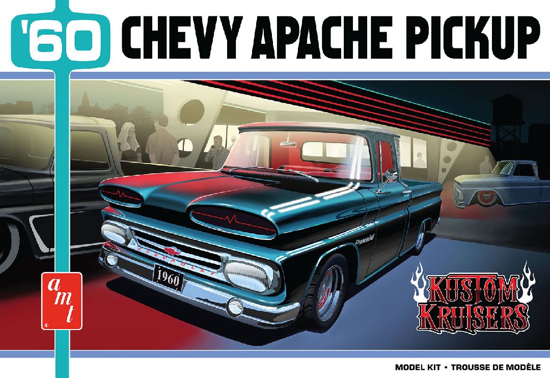 AMT 1/25 1960 Chevy Apache Pickup Street Machine (Level 2)