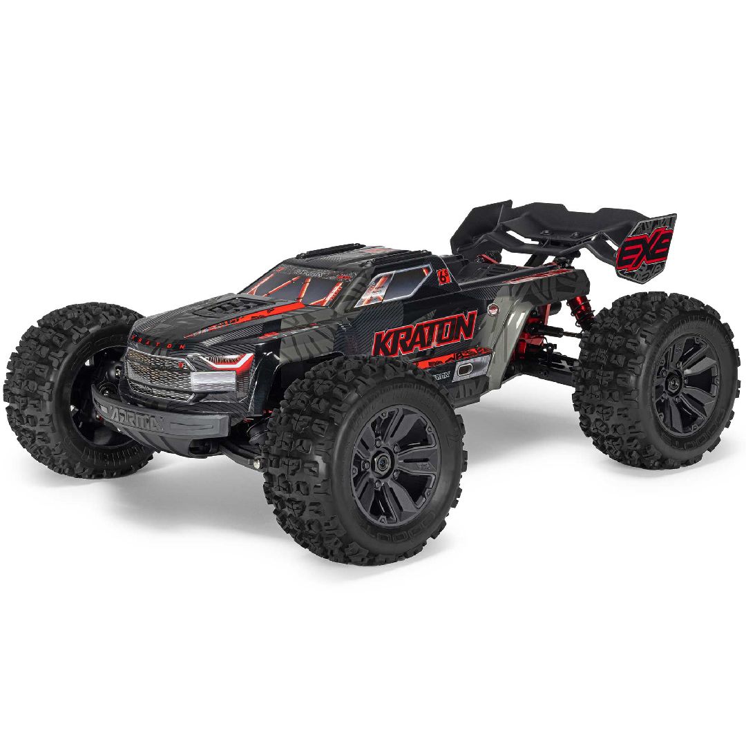 Arrma 1/8 KRATON 4x4 6S EXB Brushless V6 Speed Truck RTR - Black Arrma 1/8 KRATON 4x4 6S EXB Brushless V6 Speed Truck RTR - Black