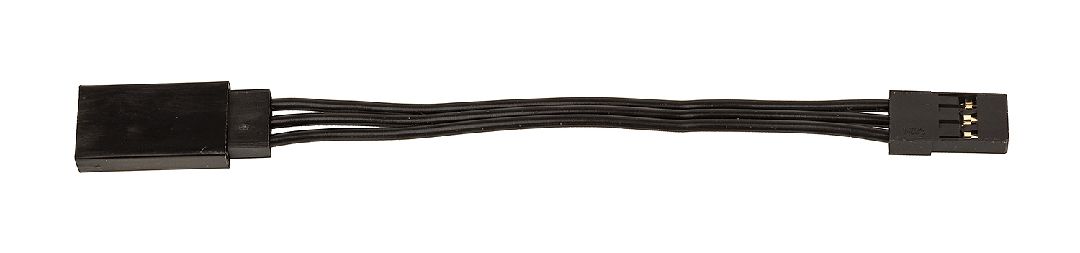 Reedy 75mm Servo Wire Extension - Black (2.95 in)
