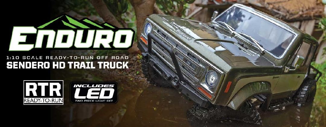 Element RC Enduro Trail Truck Sendero HD Titanium RTR LiPo Combo