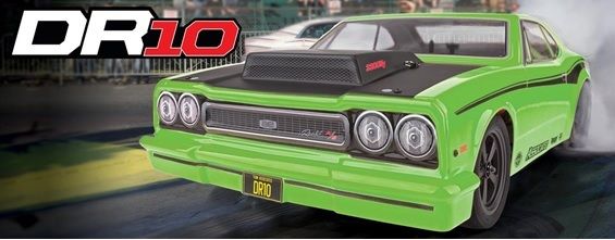 Team Associated DR10 Drag Race Car RTR - Green Team Associated DR10 Drag Race Car RTR - Green