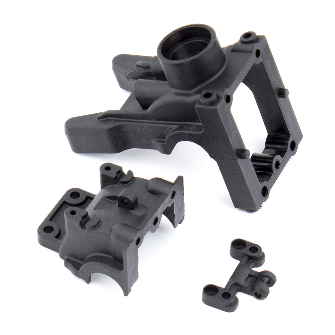 Team Associated B64 Gearbox, front and rear - Click Image to Close