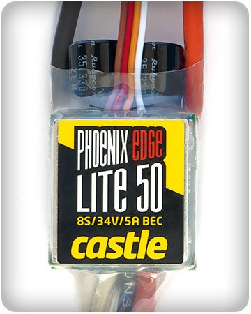 Castle Phoenix Edge Lite 100 25V 100A ESC w/ 5A BEC