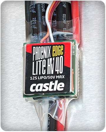 Castle Phoenix Edge Lite 40 HV - 40 Amp ESC, No BEC