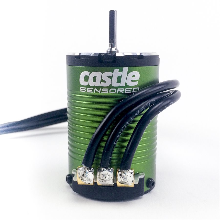 Castle SW4, 12.6v, 2a BEC, WP Sensorless ESC w/ 1410-3800 Motor