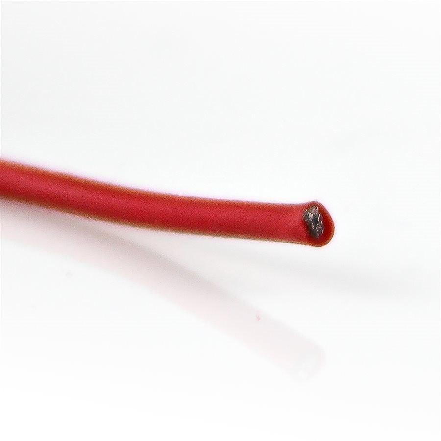 Castle Wire, 60", 16 AWG, Red