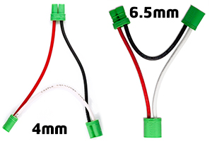 Castle Series Wire Harness, 6.5MM Polarized