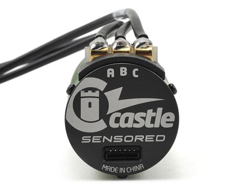 Castle 4-Pole Sensored Brushless Motor 1415-2400KV
