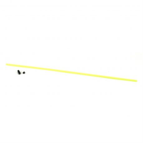 Du-Bro Antenna Tube w/ Cap (Neon Yellow) (1/pkg)