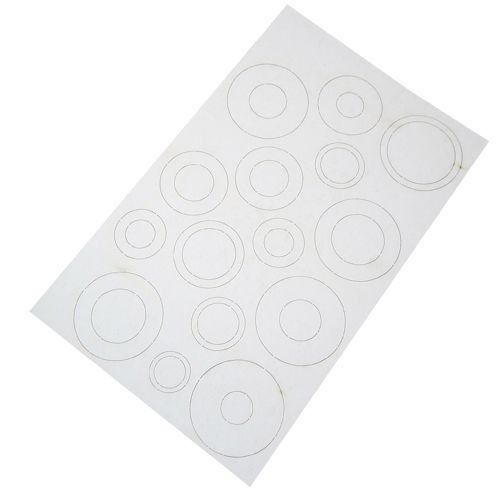 Estes Rockets Laser Cut Centering Rings and Paper Adapters (4 p