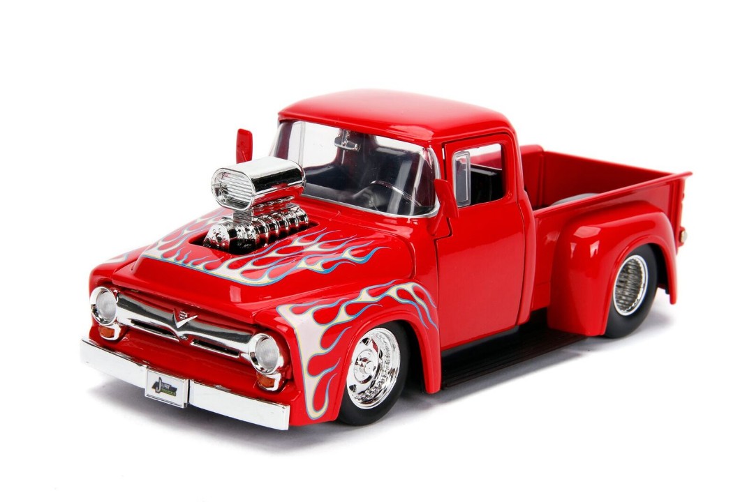 "Just Trucks" 1/24 - 1956 Ford F100 – Glossy Red "Just Trucks" 1/24 - 1956 Ford F100 – Glossy Red