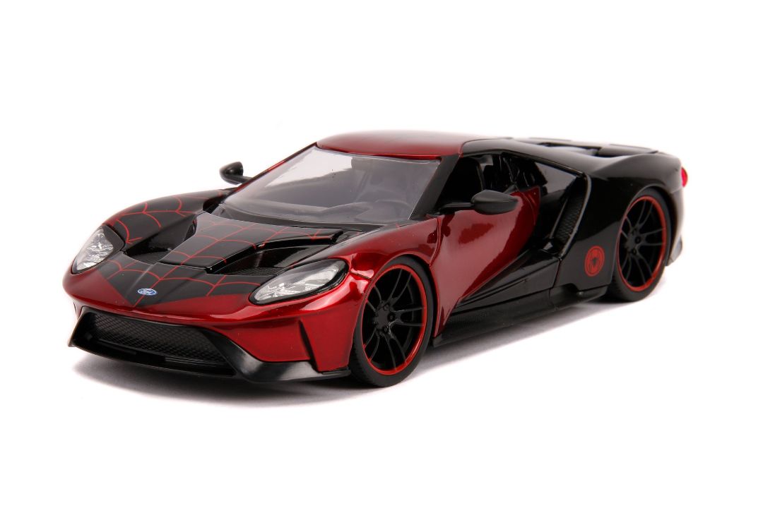 Jada 1/24 "Hollywood Rides" 2017 Ford GT with Miles Morales