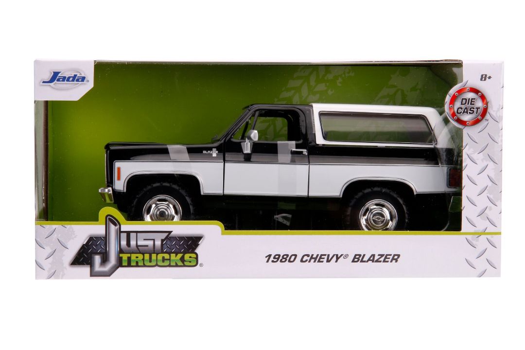 Jada 1/24 "Just Trucks" 1980 Chevy K5 Blazer Stock Glossy Black
