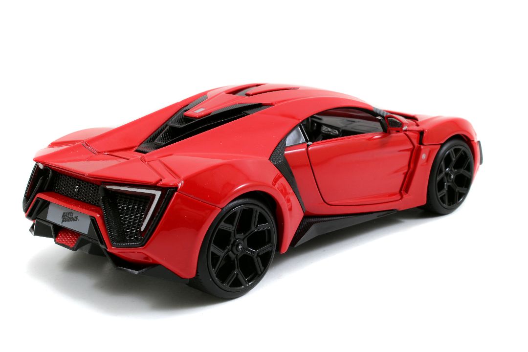 Jada 1/24 "Fast & Furious" Lykan Hypersport - Glossy Red