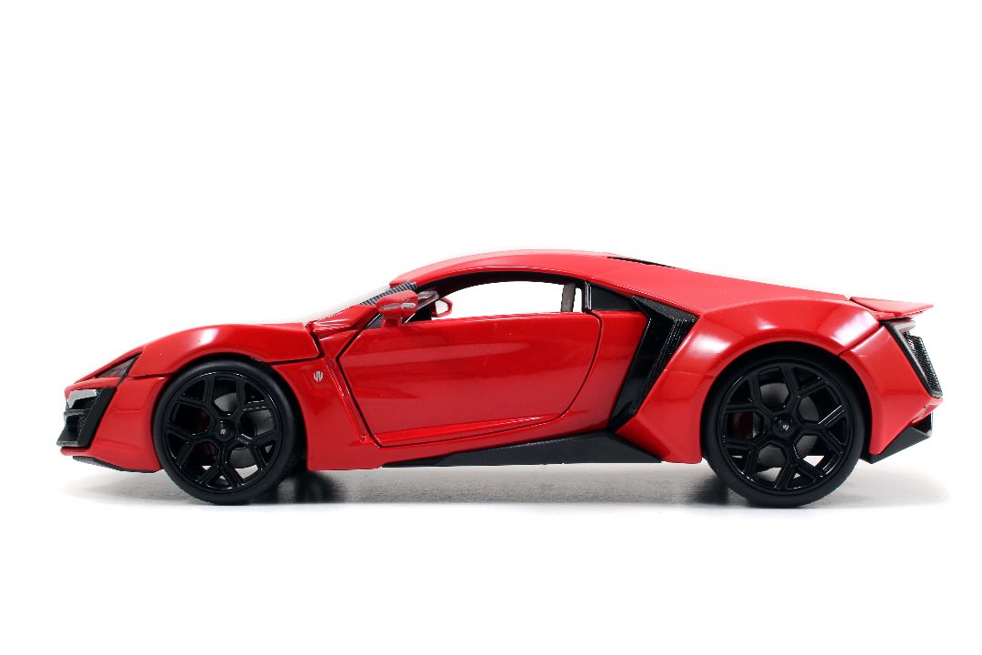 Jada 1/24 "Fast & Furious" Lykan Hypersport - Glossy Red