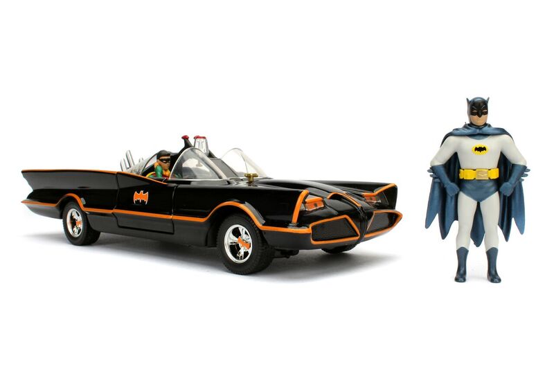 Jada 1/24 "Batman Classic TV Series" Batmobile w/ figures 1966