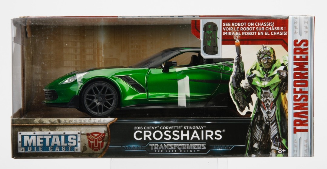 Jada 1/24 "Transformers" 2016 Corvette Crosshairs