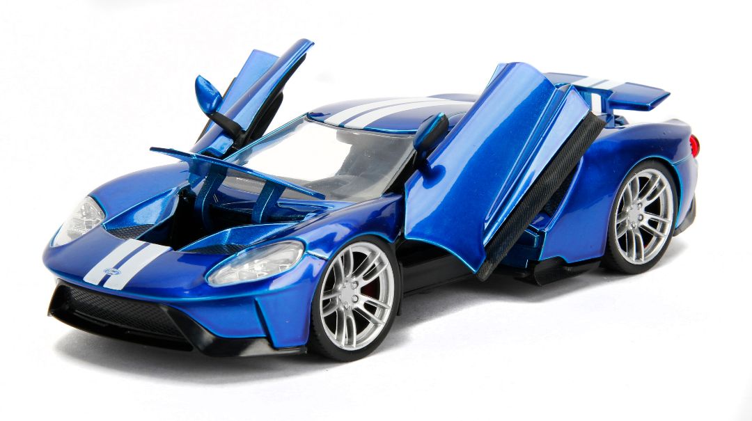 "BIGTIME Muscle" 1/24 2017 Ford GT - Candy Blue "BIGTIME Muscle" 1/24 2017 Ford GT - Candy Blue