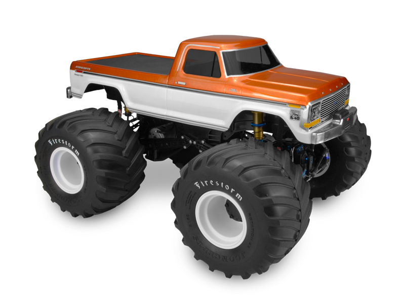 JConcepts 1979 Ford F-250 monster truck body w/bumpers