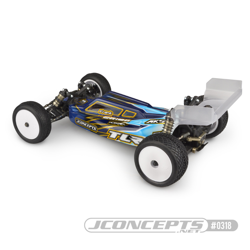 JConcepts S2 - TLR 22 4.0 body w/ Aero Wing