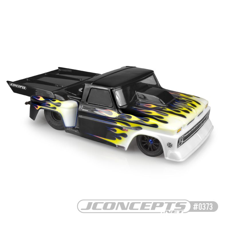 JConcepts 1966 Chevy C10 step-side w/ ultra rear wing (Fits - 1
