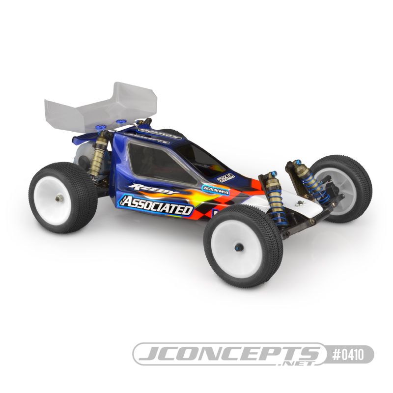 JConcepts Team Associated RC10B3 authentic body w/ 5.5" wing