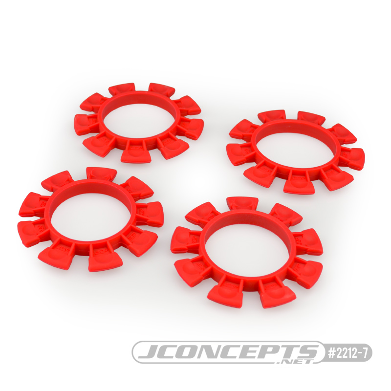 JConcepts Satellite tire gluing rubber bands - Red - Click Image to Close