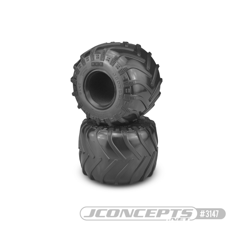 JConcepts Tire - Monster Truck tire - blue compound Fits - #3377