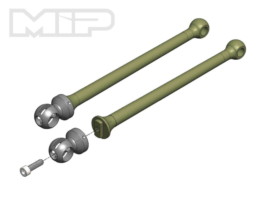 MIP Pucks, Bi-Metal R-CVD B6.1, Bone, 67mm (2) - Click Image to Close