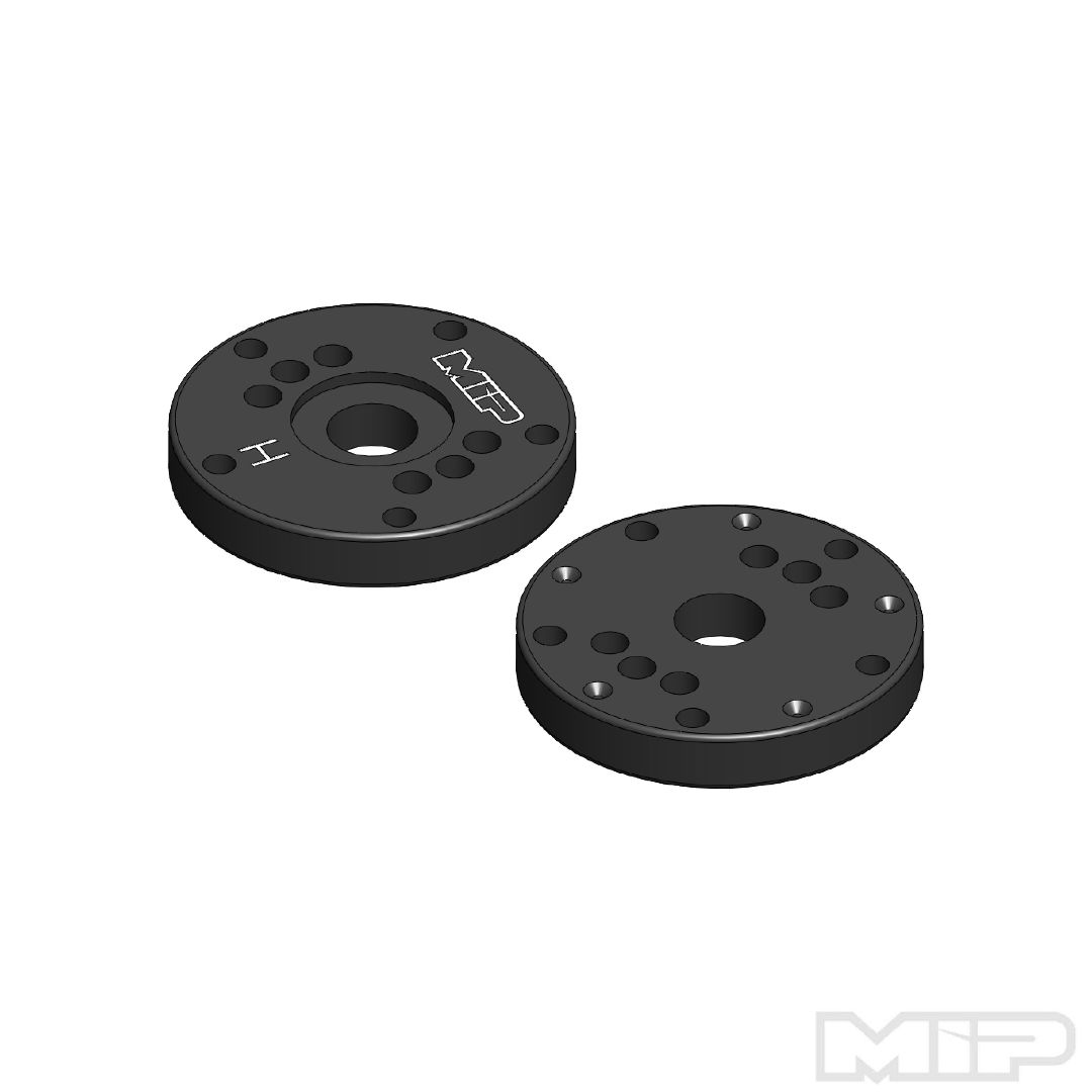 MIP Bypass1 Hi-Flow Pistons, 5-Hole x 1.3mm, 1/8th Scale (2)