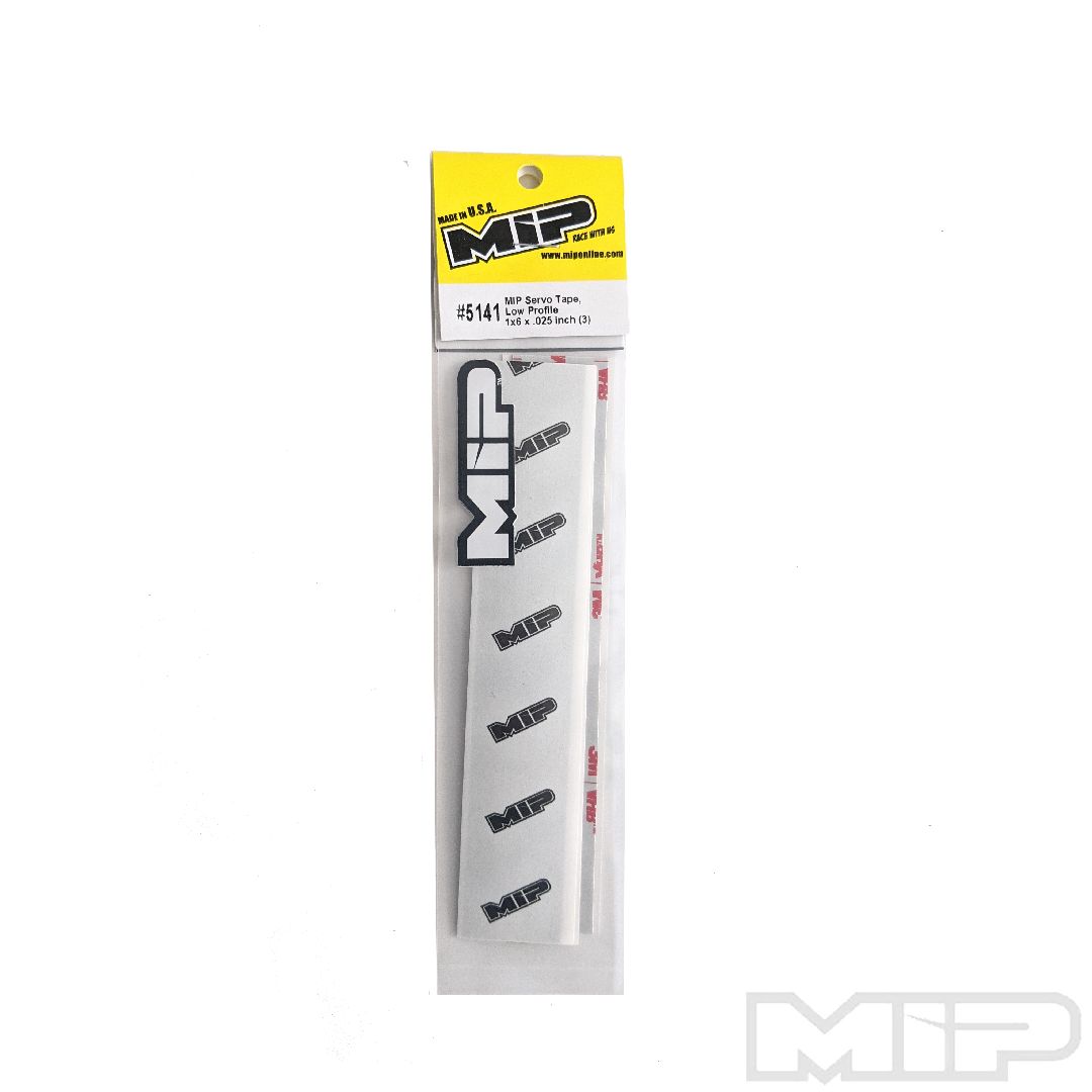 MIP Servo Tape, Low Profile 1 x 6 x .025 inch (3)