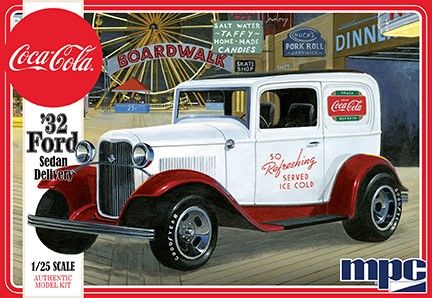 MPC 1932 Ford Sedan Delivery (Coca Cola) 1/25 Model Kit (Lvl 2)