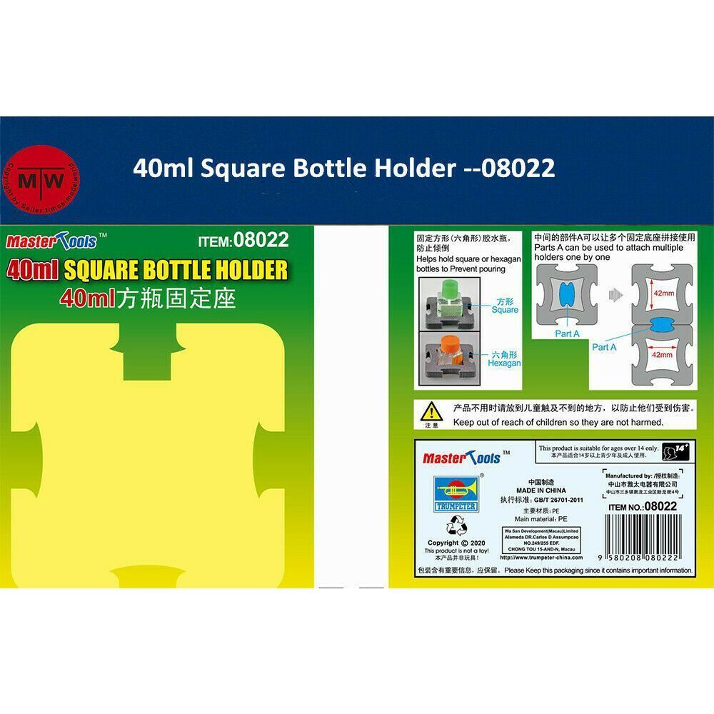 Master Tools 40ml Square Bottle Holder