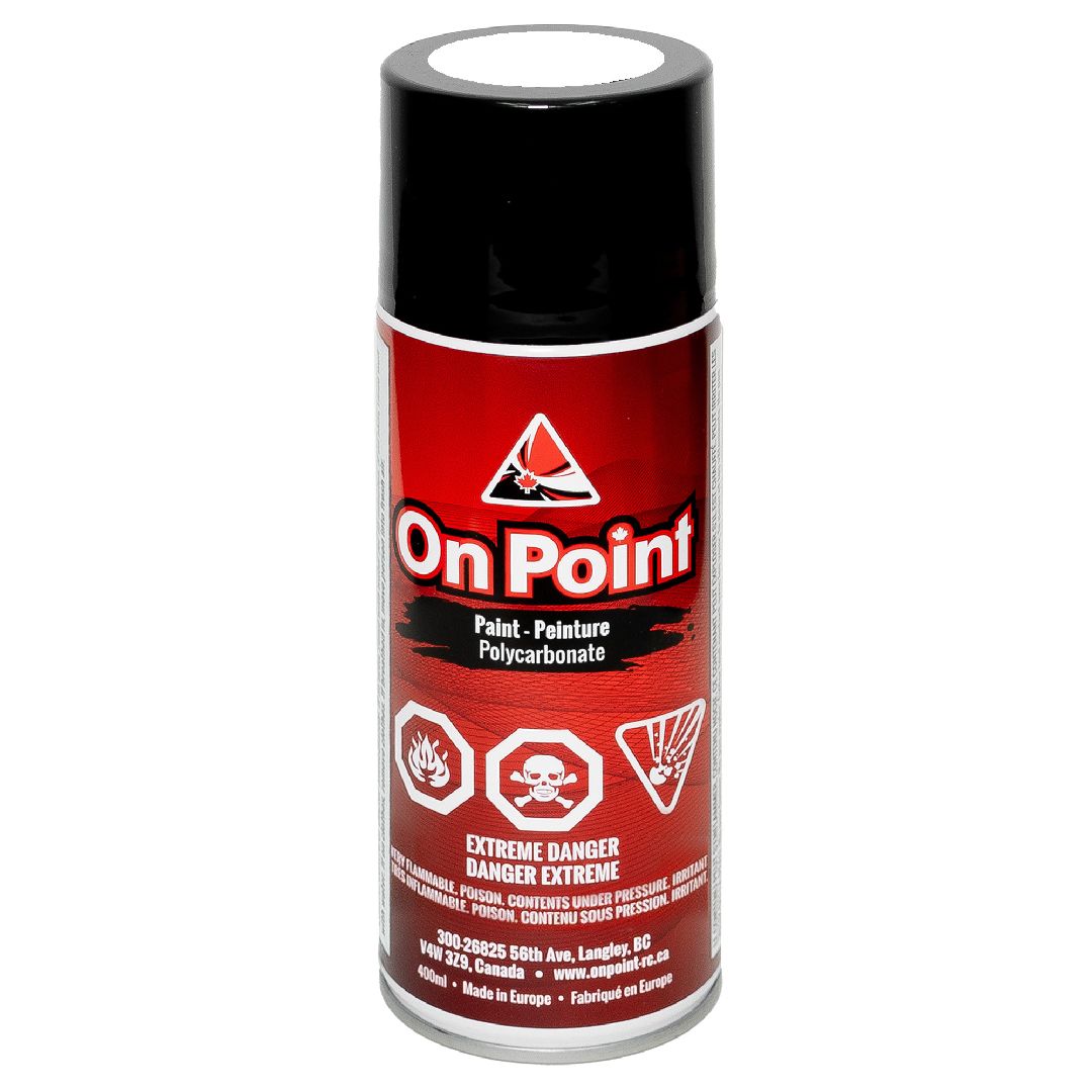 On Point 400ml RC Spray Paint - White On Point 400ml RC Spray Paint - White