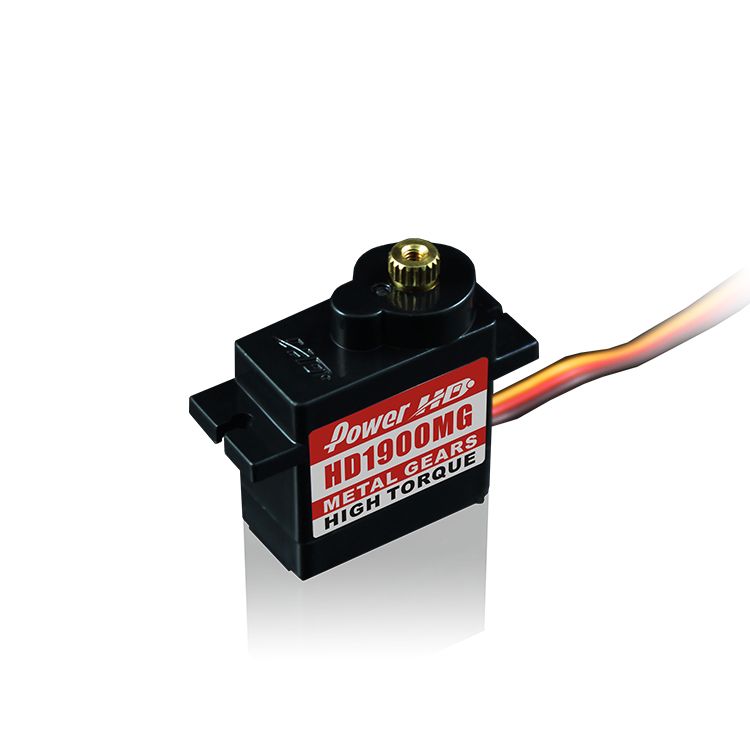 Power HD HD-1900MG Analog Servo 1.5KG 0.08sec@6.0V Power HD HD-1900MG Analog Servo 1.5KG 0.08sec@6.0V