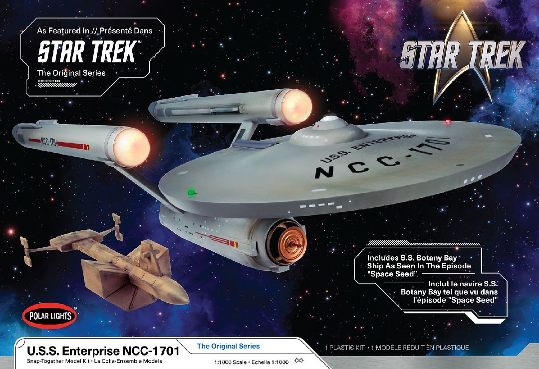 Polar Lights 1/1000 Star Trek: Original Series USS Enterprise
