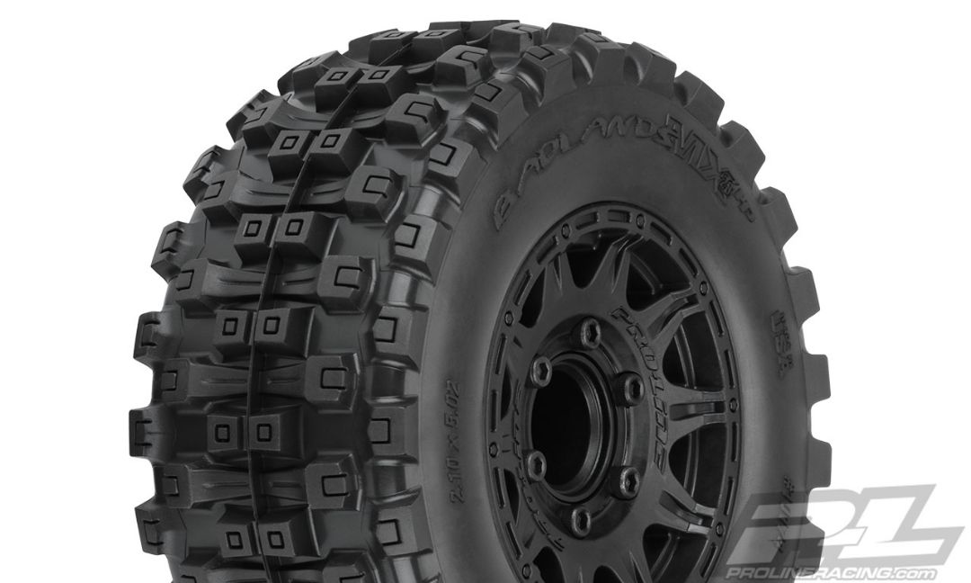 Pro-Line Badlands MX28 HP 2.8" All Terrain BELTED Tires Mounted