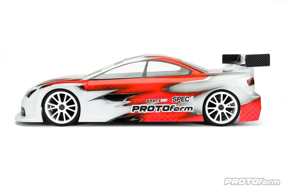 Pro-Line Spec6 Light Weight Clear Body for 190mm TC Pro-Line Spec6 Light Weight Clear Body for 190mm TC