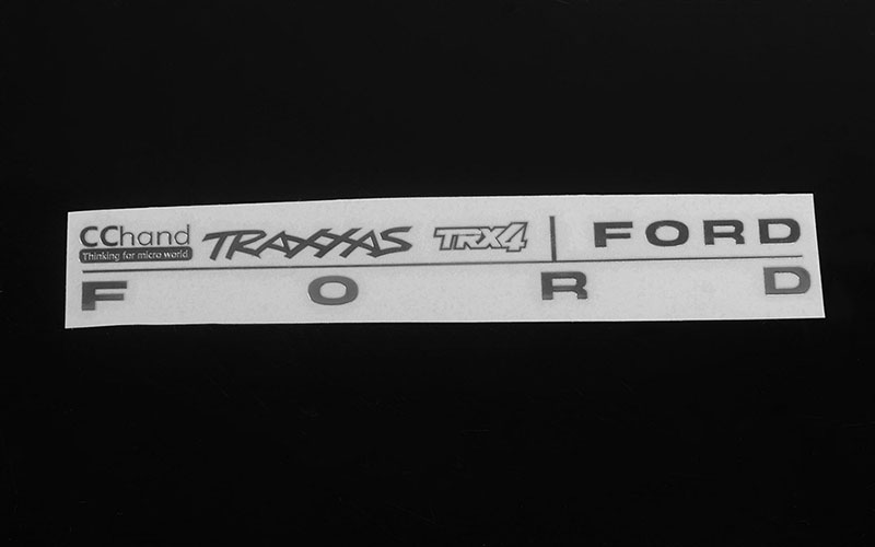 RC4WD Front Metal Emblem for Traxxas TRX-4 '79 Bronco Ranger XLT