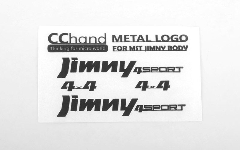 RC4WD Metal Emblems MST 1/10 CMX w/ Jimny J3 Body (Black)